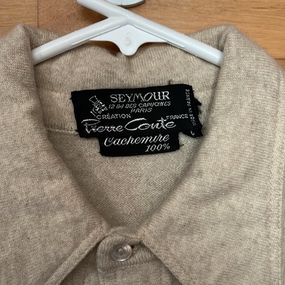 60s,70s Vintage Cachemire Button Up - Picture 4 of 6